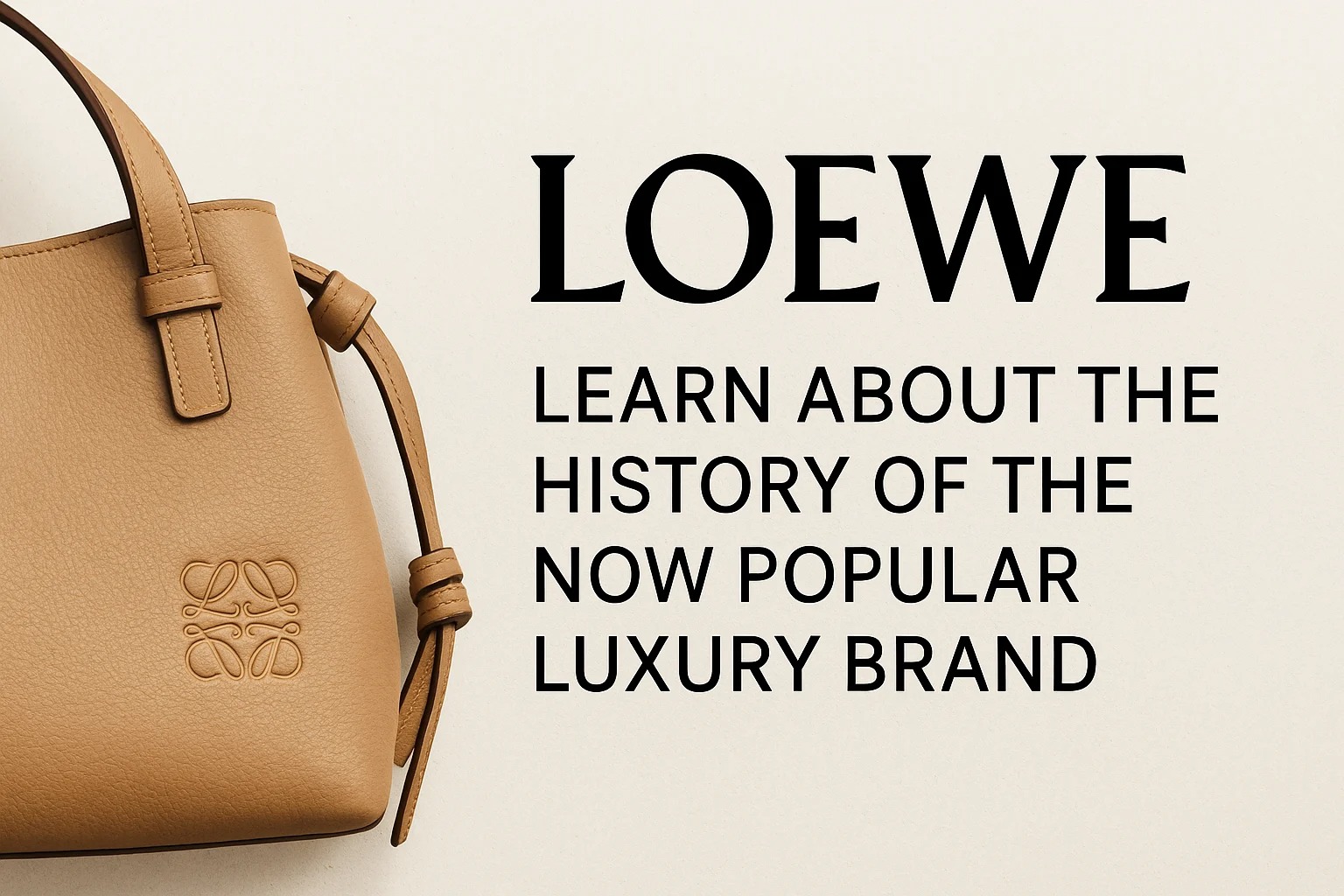 Loewe: Learn about the history of the now popular brand 10 Loewe Learn about the history of the now popular brand