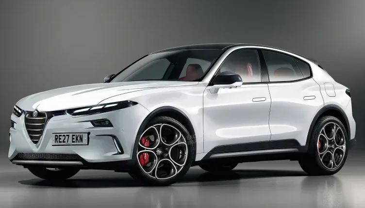 Alfa Romeo Stelvio elettrica 2027 render e credits di Autoexpress e1771573797971 Top 10 Upcoming Cars in America You Shouldn’t Miss | Alfa Romeo Stelvio 2027