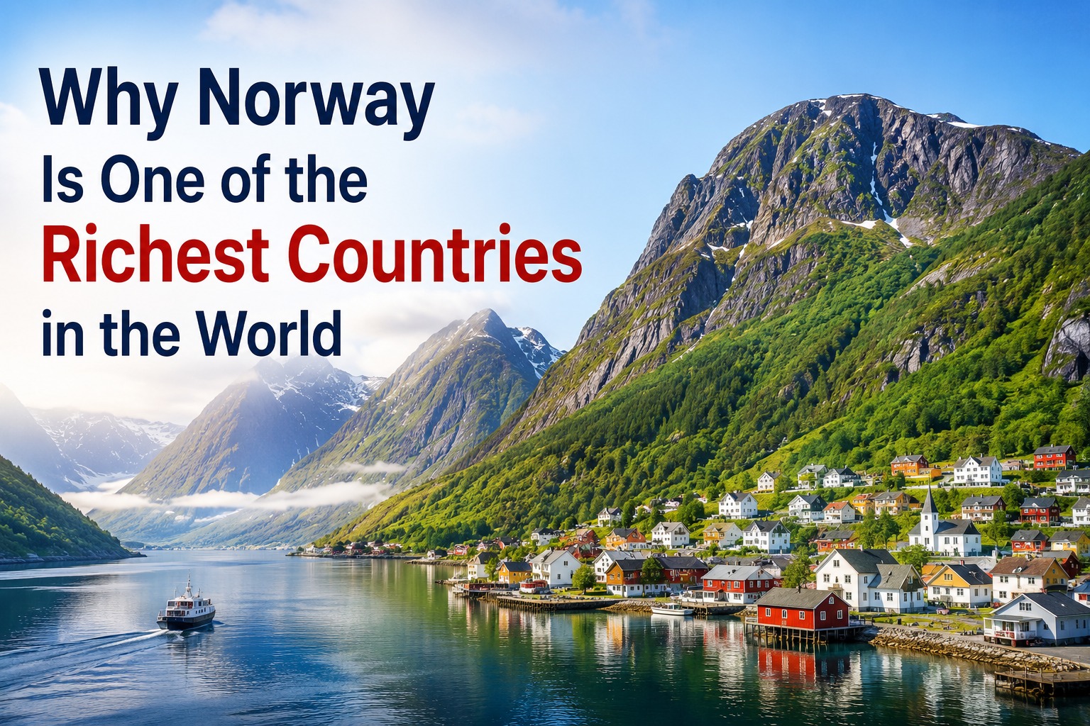 Why Norway Is One of the Richest Countries in the World