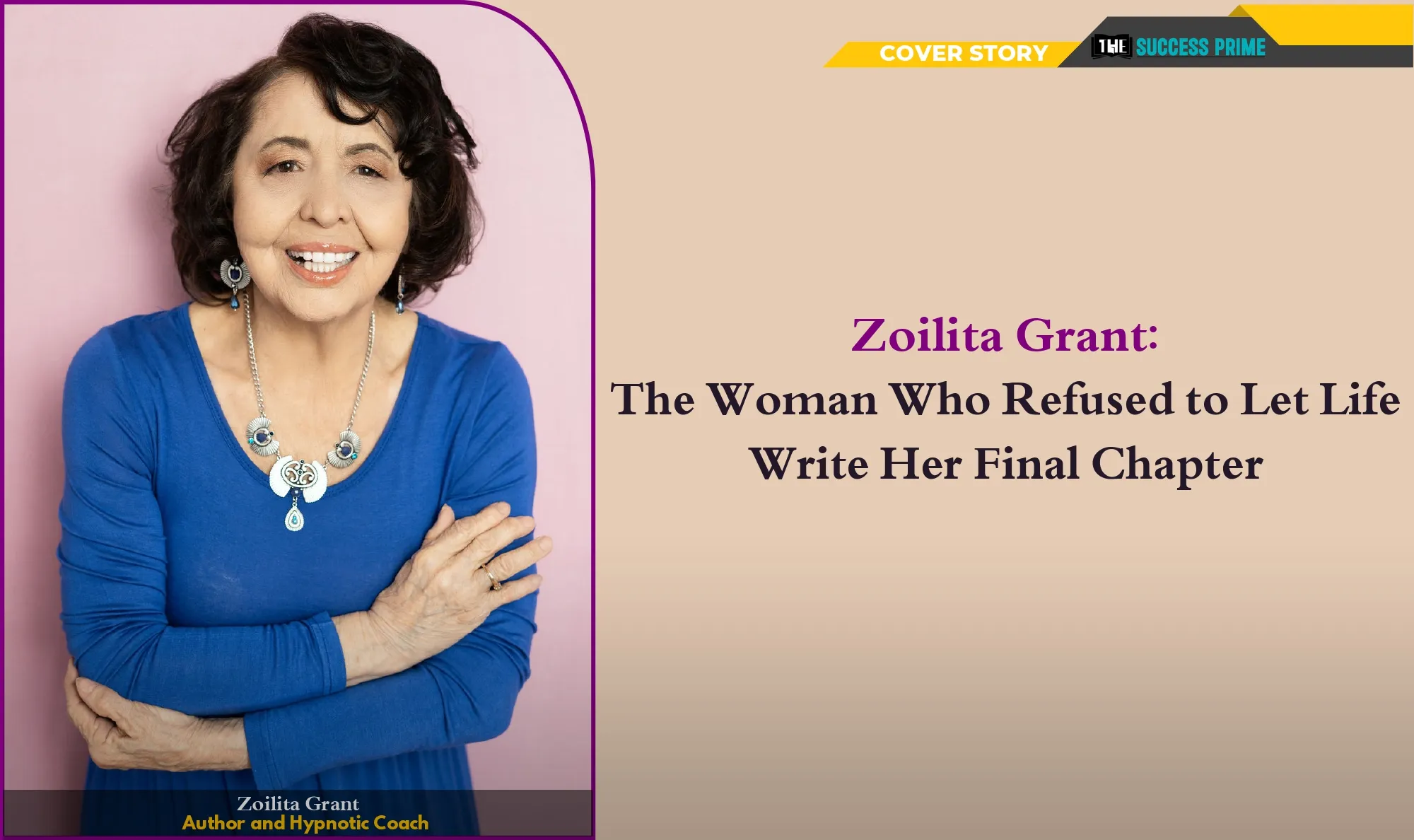 Banner Zoilita Grant Zoilita Grant - Hypnotic Coach