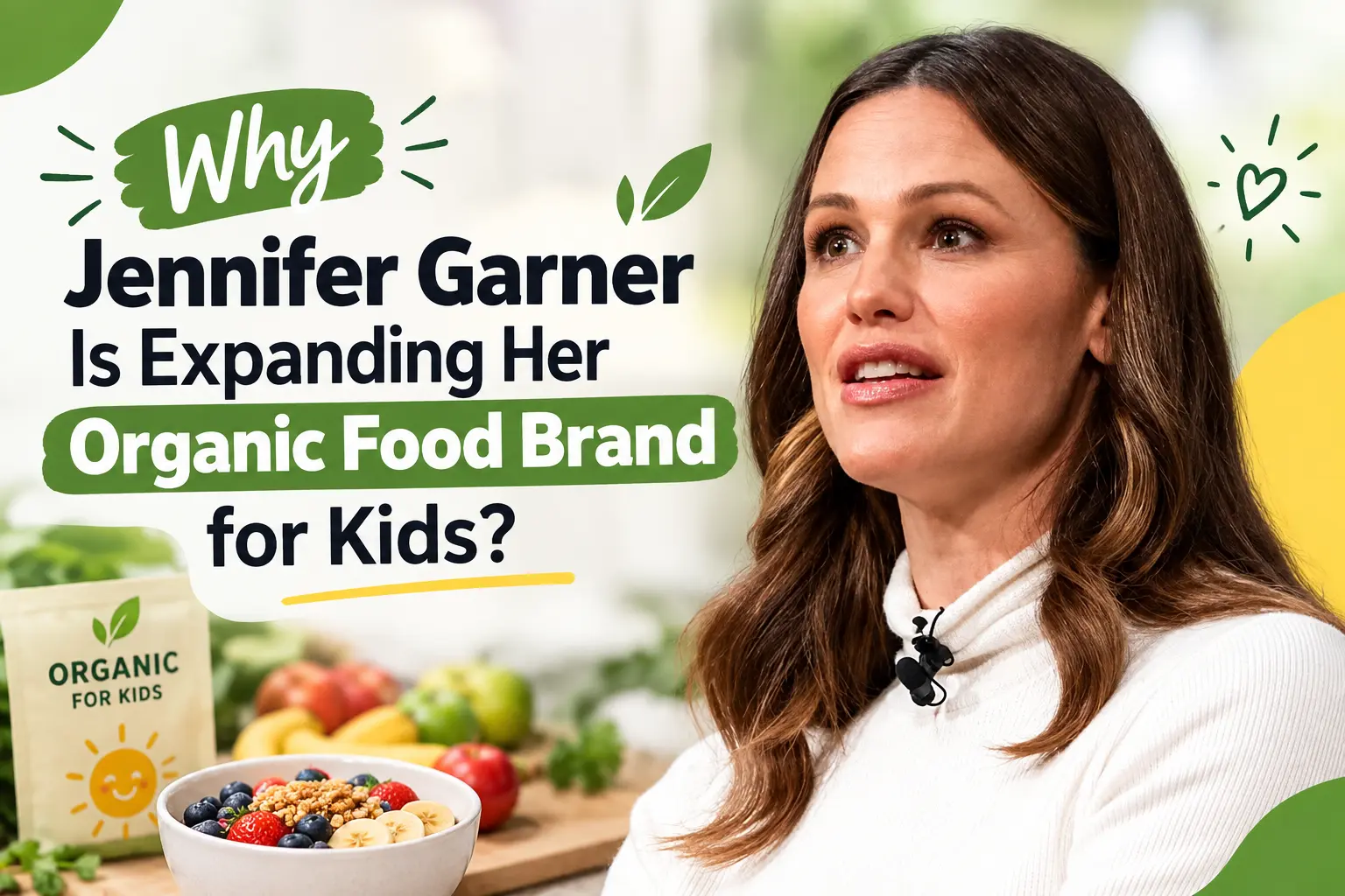 Hollywood Meets Healthy Food Jennifer Garner’s Business Move