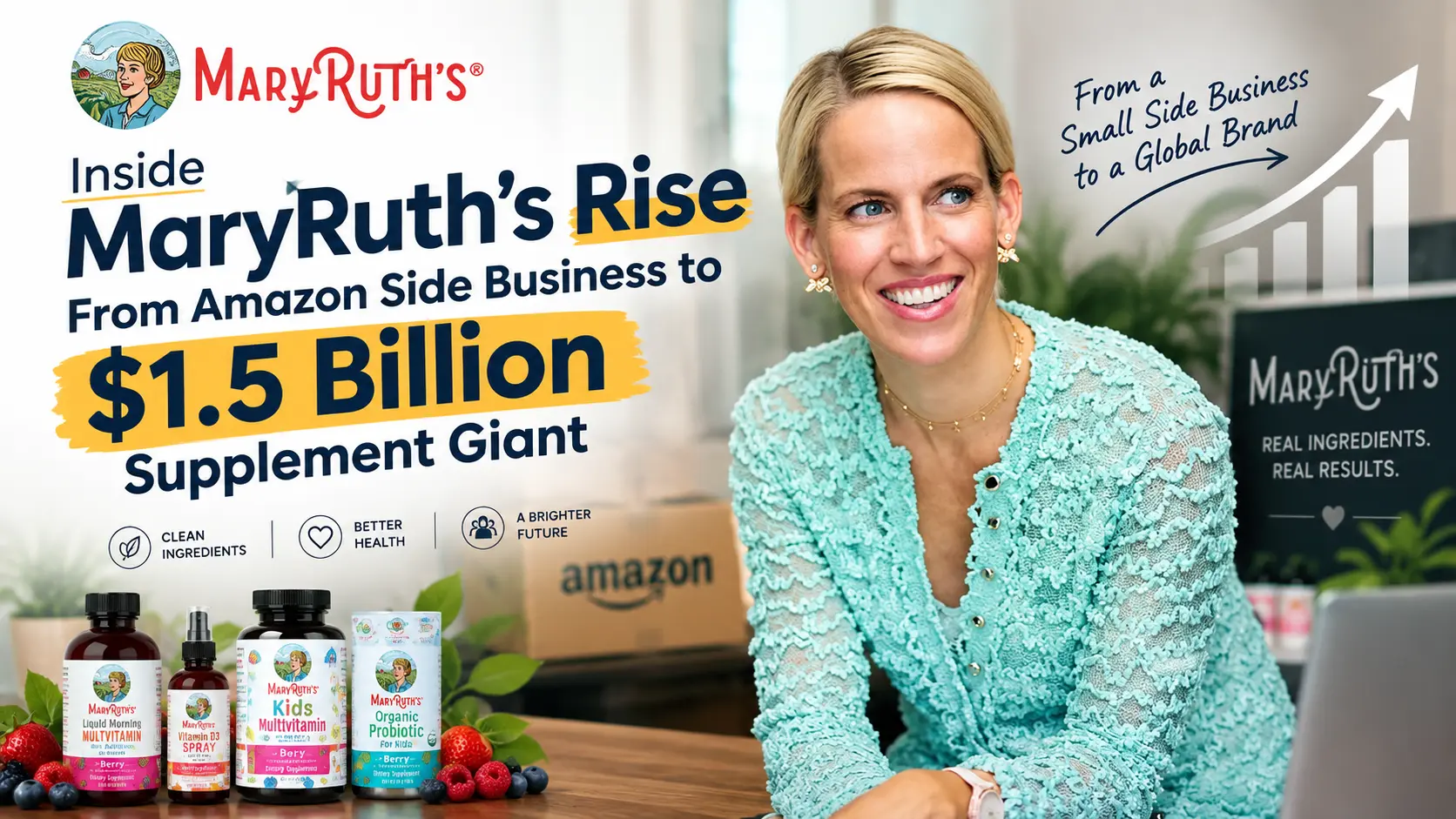How MaryRuth Ghiyam Turned Personal Loss Into a Billion-Dollar Vitamin Empire