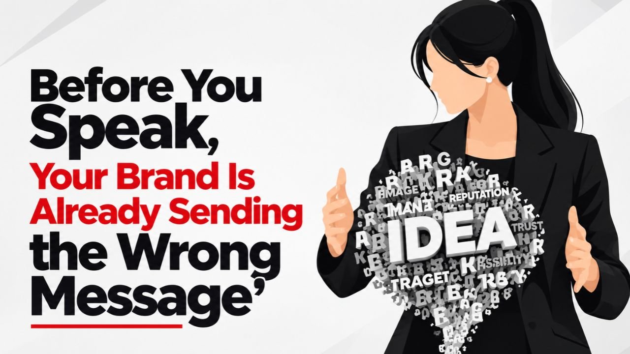Before You Speak, Your Brand Is Already Sending the Wrong Message