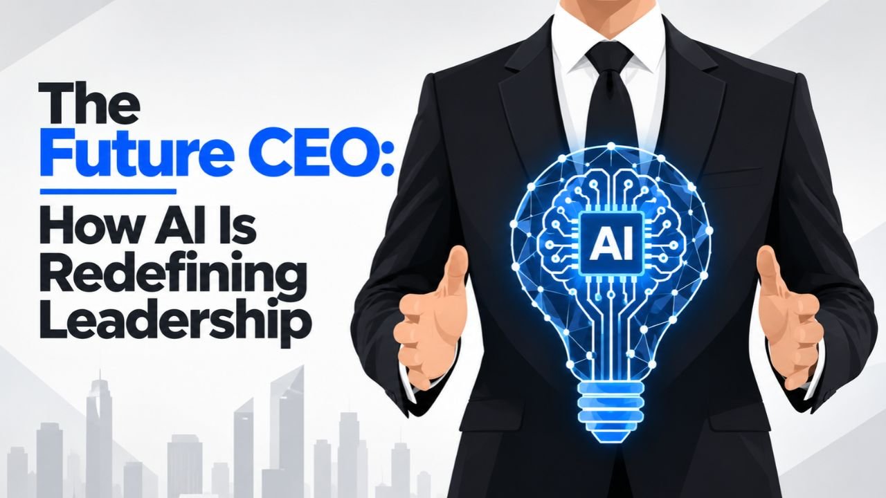The Future CEO How AI Is Redefining Leadership